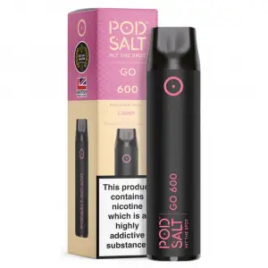 Candy by Pod Salt Go 600 Disposable Vape